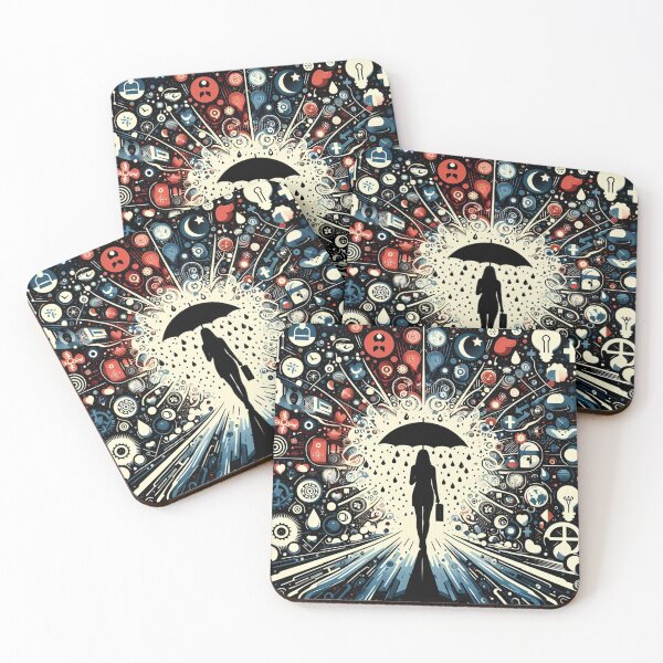 Item preview, Navigating the Digital Rain designed and sold by aminz4.
