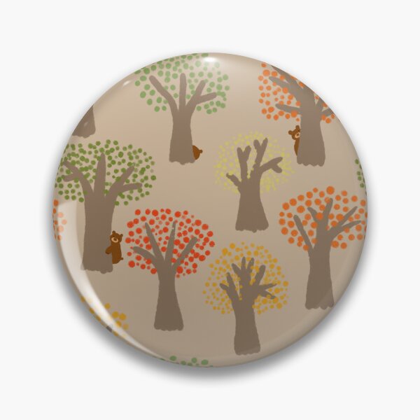 Item preview, Little Bear Forest - Brown Pattern designed and sold by PerpetualPanic.
