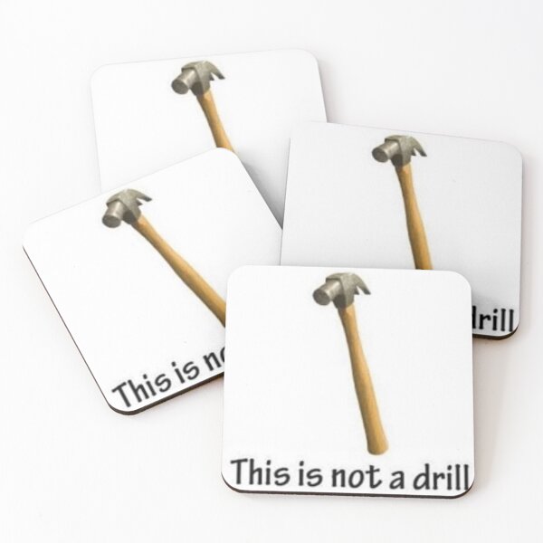 Item preview, This is not a drill - Hammer designed and sold by freakydutchkid.