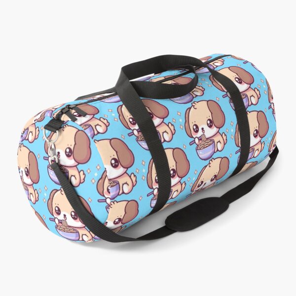 Item preview, Noodle Nosh: Cute Kawaii Dog Enjoying Noodles designed and sold by TDKCustoms.