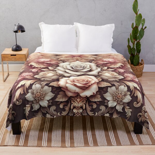 Item preview, Ombre Damask With Roses designed and sold by DesignsByPrnces.