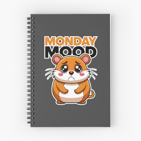 Item preview, Sad Hamster - Monday mood designed and sold by therockstuff.