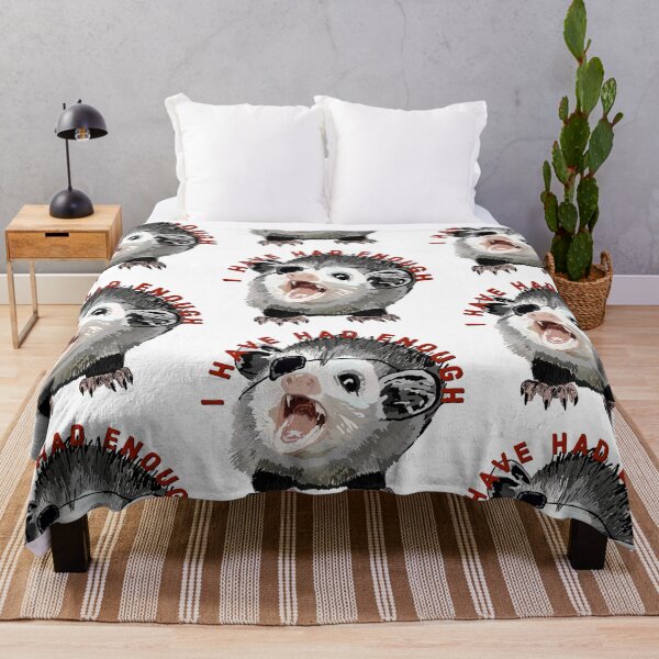 Item preview, Grumpy possum drawing designed and sold by bewareofpossum.