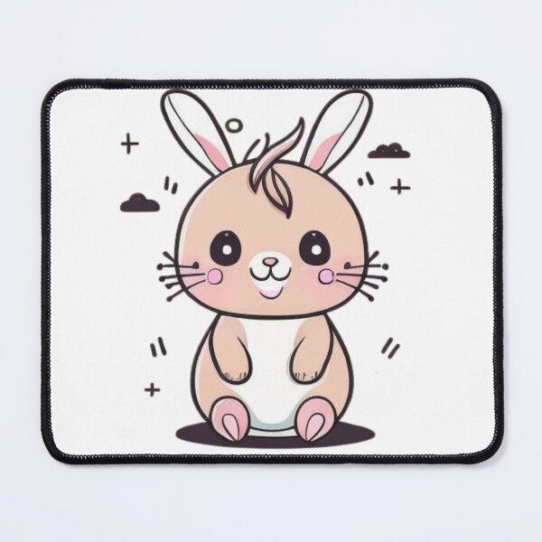 Item preview, Adorable Bunny Bliss Sticker designed and sold by hallwell.