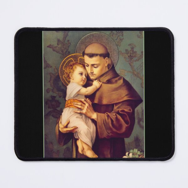 Item preview, St. Anthony of Padua with Baby Jesus designed and sold by RBEnt.