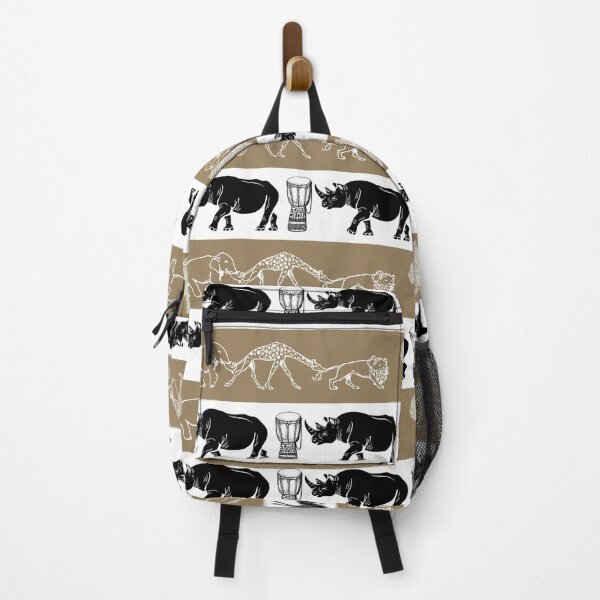 Item preview, African Wildlife Safari Print designed and sold by Vintage Eclectic Visuals.
