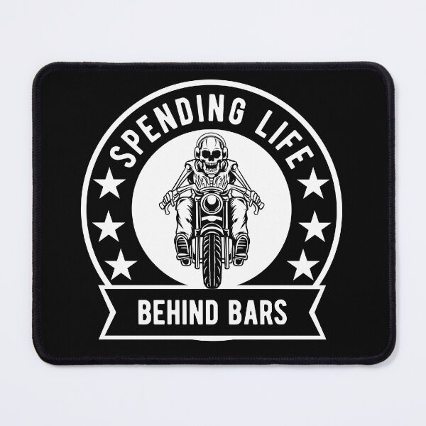 Item preview, Spending Life Behind Bars Motorcycle designed and sold by Dailey-FS.
