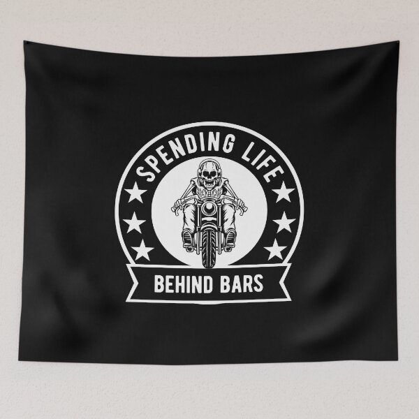 Item preview, Spending Life Behind Bars Motorcycle designed and sold by Dailey-FS.