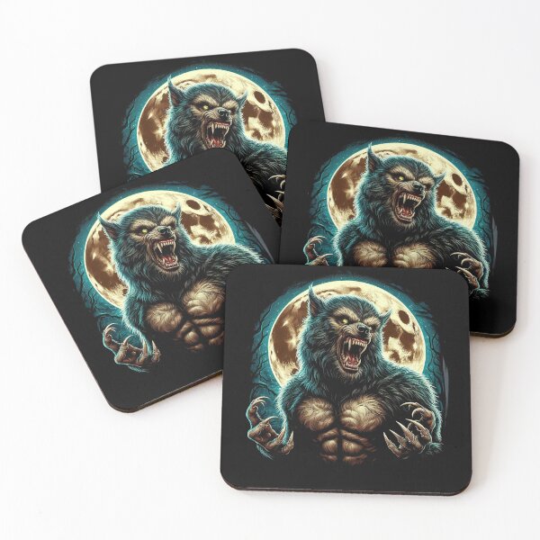 Item preview, Werewolf Moon Night For Halloween Lovers designed and sold by American Artist Designs.