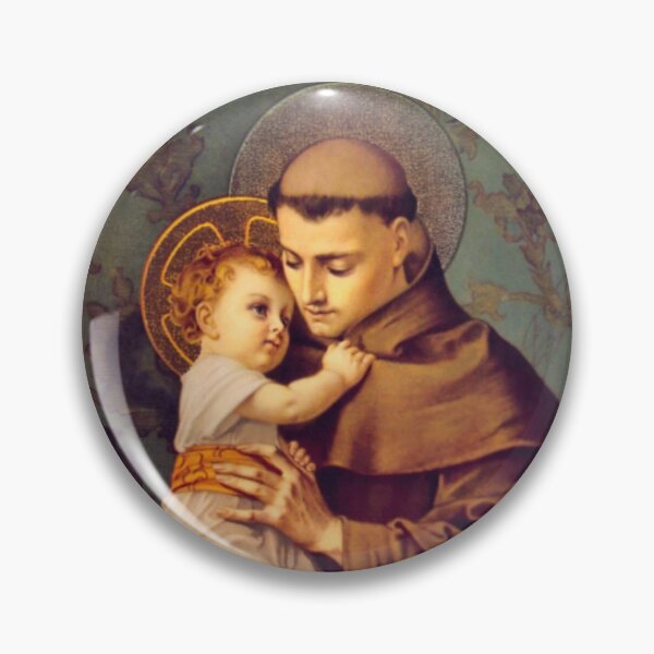 Item preview, St. Anthony of Padua with Baby Jesus  designed and sold by RBEnt.