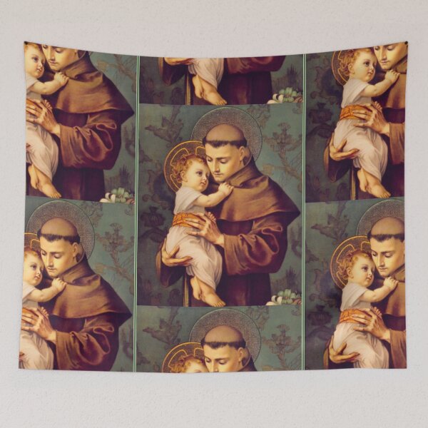 Item preview, St. Anthony of Padua with Baby Jesus  designed and sold by RBEnt.