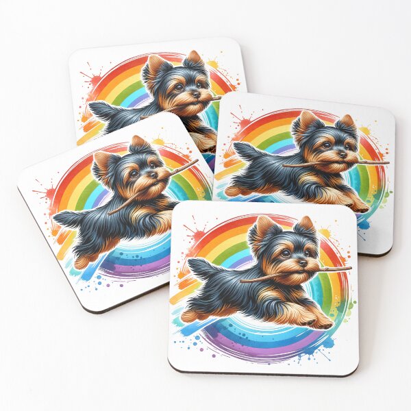 Item preview, Rainbow Flight, Yorkie's Joy designed and sold by MapleV.
