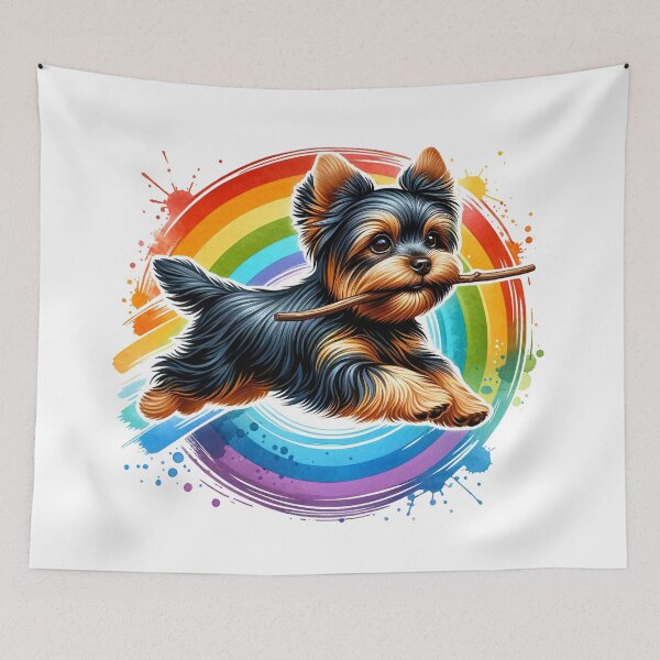 Item preview, Rainbow Flight, Yorkie's Joy designed and sold by MapleV.