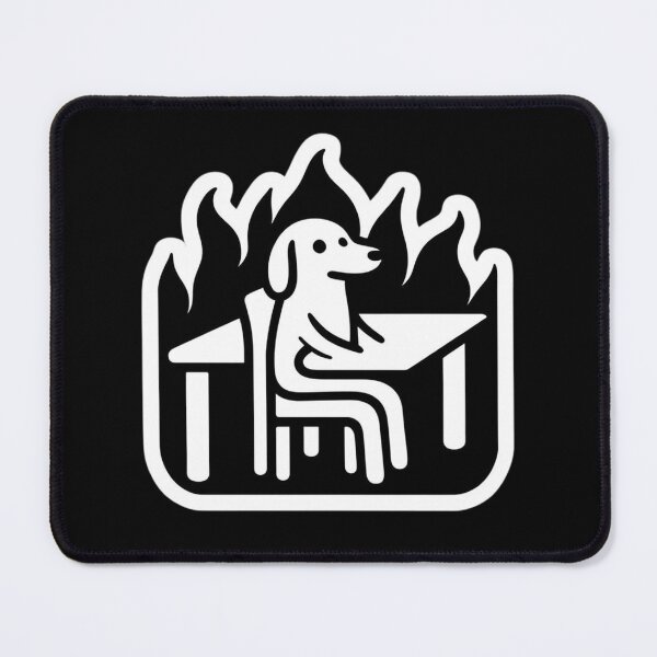 Item preview, This Is Fine designed and sold by pixelpulsenyc.
