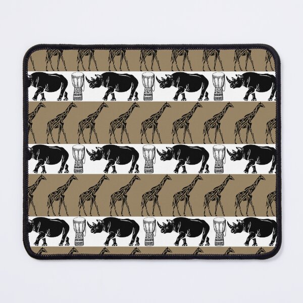 Item preview,  African Wild Life Safari Print designed and sold by Vintage Eclectic Visuals.