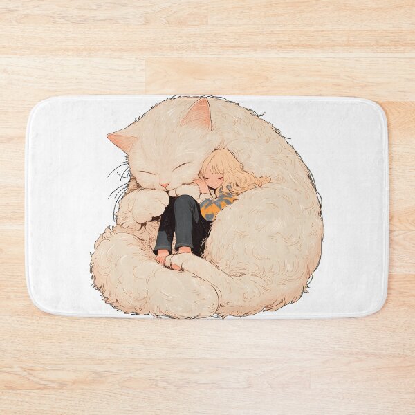 Item preview, beauty and the giant cat designed and sold by HandsomeCat.