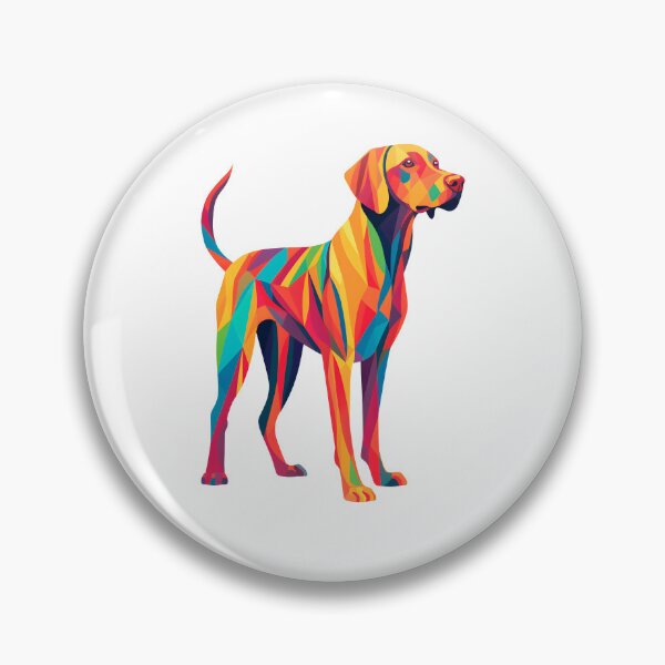 Item preview, Colorful Pop Art Vizsla designed and sold by Ripper19.