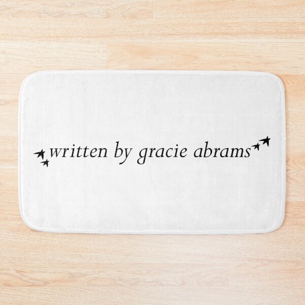 Item preview, written by gracie abrams designed and sold by hatgan.