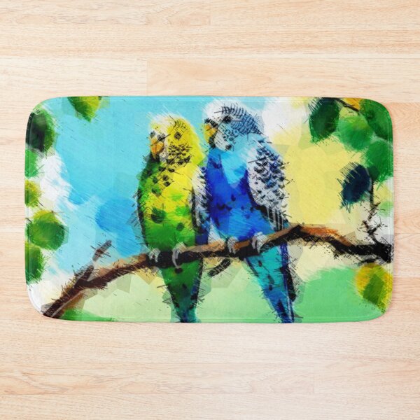 Item preview, Budgies White v2 designed and sold by Helios Be. Lavsh.