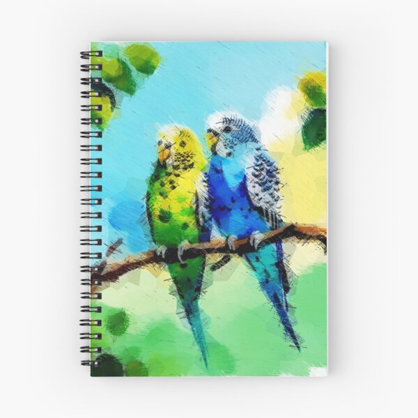Item preview, Budgies White v2 designed and sold by Helios Be. Lavsh.