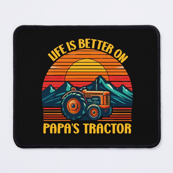 Item preview, Life Is Better On Papa's Tractor Driver Farmer Dad Family designed and sold by Stick-Artistry.