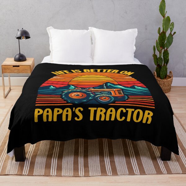 Item preview, Life Is Better On Papa's Tractor Driver Farmer Dad Family designed and sold by Stick-Artistry.