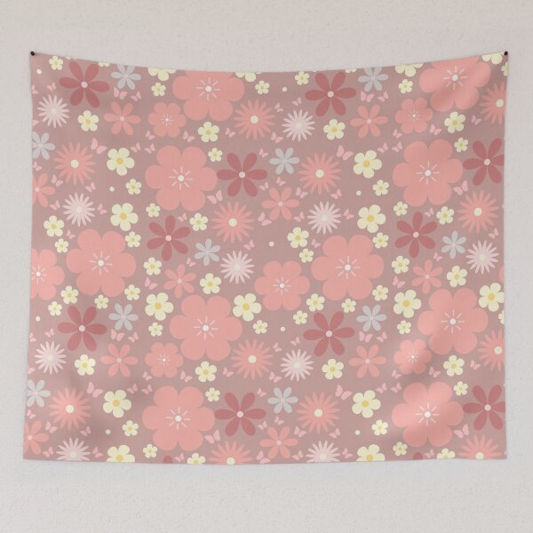 Item preview, Cute Pink Floral Pattern designed and sold by LemonFun.