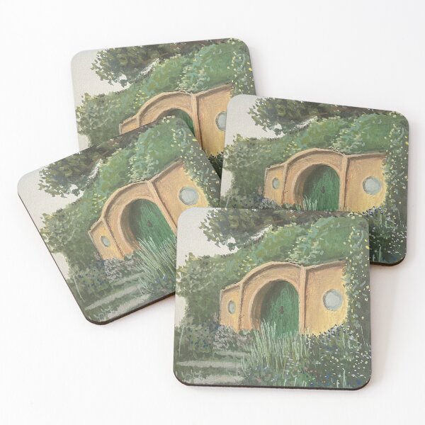 Item preview, Hobbiton painting designed and sold by meghankradolfer.