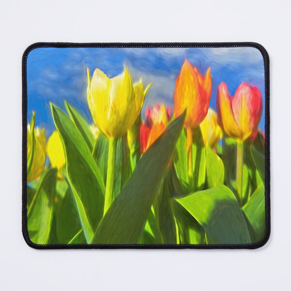Item preview, Sunny Tulips Spring Garden designed and sold by art64.