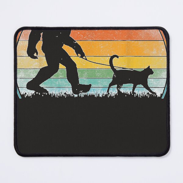 Item preview, Bigfoot Walking Cat Sasquatch Black Cat Lover Gift  designed and sold by spvgapjtv.