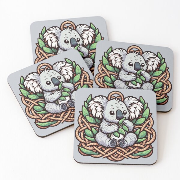 Item preview, Koala's Haven: Resting Under the Tree Canopy designed and sold by Animoodles.