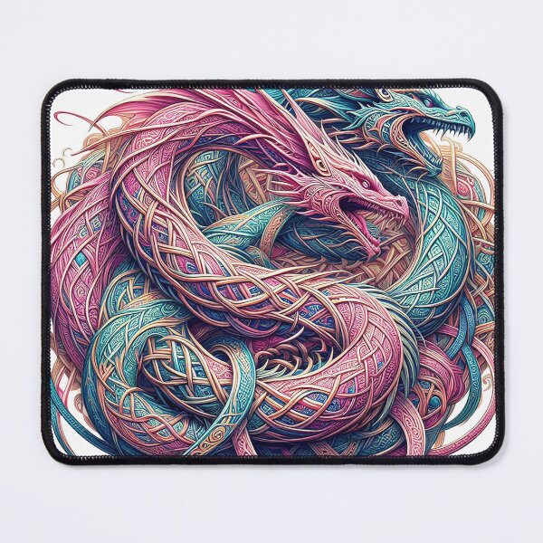 Item preview, ENTWINED DRAGONS designed and sold by Foxlindesigns.
