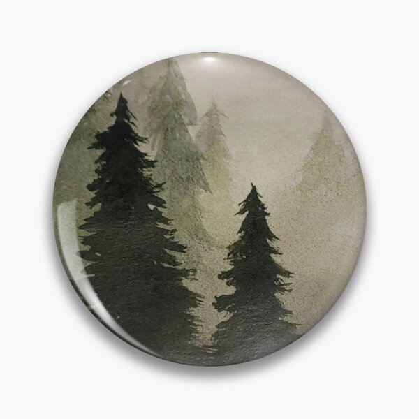 Item preview, Hand Painted Misty Forest designed and sold by Ediebxgood.