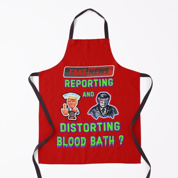 Item preview, Fake News Trump Blood Bath designed and sold by WoodburyLake.