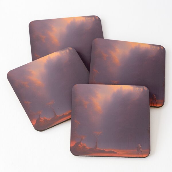Item preview, Red Alien Landscape designed and sold by Jin-Ai.