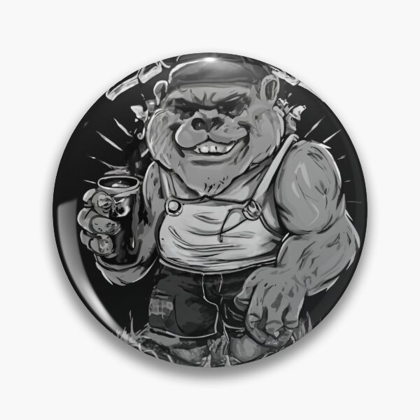 Item preview, friendly bigfoot designed and sold by HermanoArt.