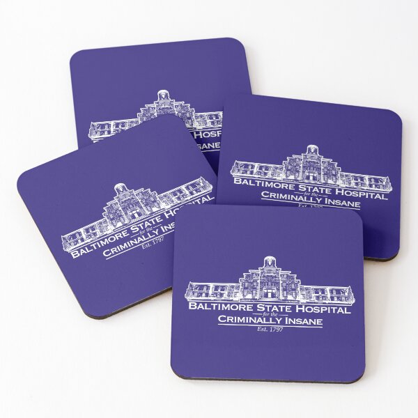Item preview, Baltimore Hospital for the Criminally Insane designed and sold by fuzzytooth.