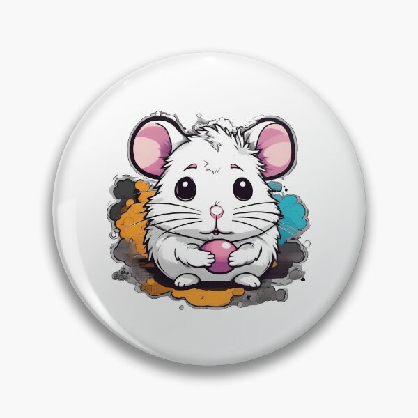 Item preview, Sad Hamster Holding Ball Colour Splash Cute Animal designed and sold by hShah06.