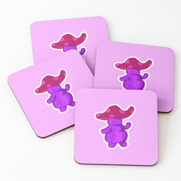 Item preview, Amelia Shroom (purple) designed and sold by OvergrownArts.