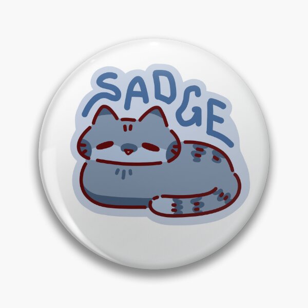 Item preview, Sadge Kitty designed and sold by Winter-Bear-Art.