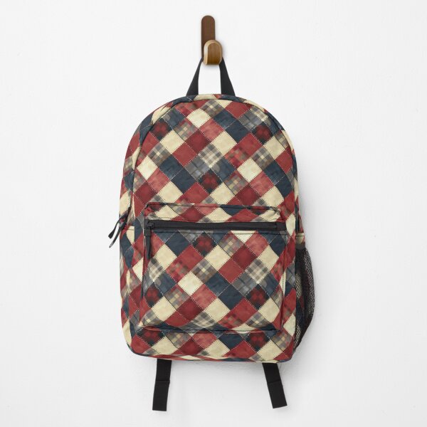 Item preview, Classic Patchwork Plaid: Timeless Textile Elegance designed and sold by PaganShop.