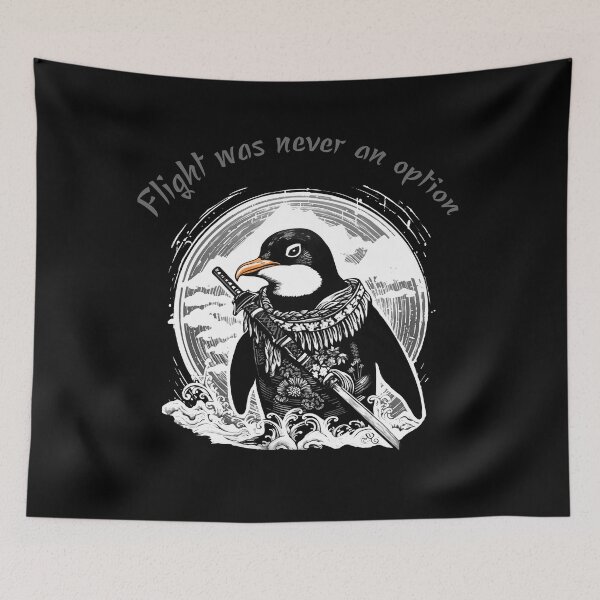 Item preview, Warrior Penguin designed and sold by IntensePenguin.