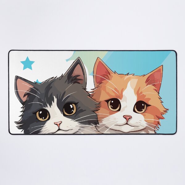 Item preview, TWO CUTE CARTOON KITTEN designed and sold by TeyMank.