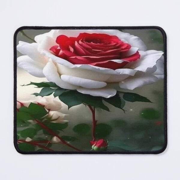 Item preview, White and red rose  designed and sold by Snp1.