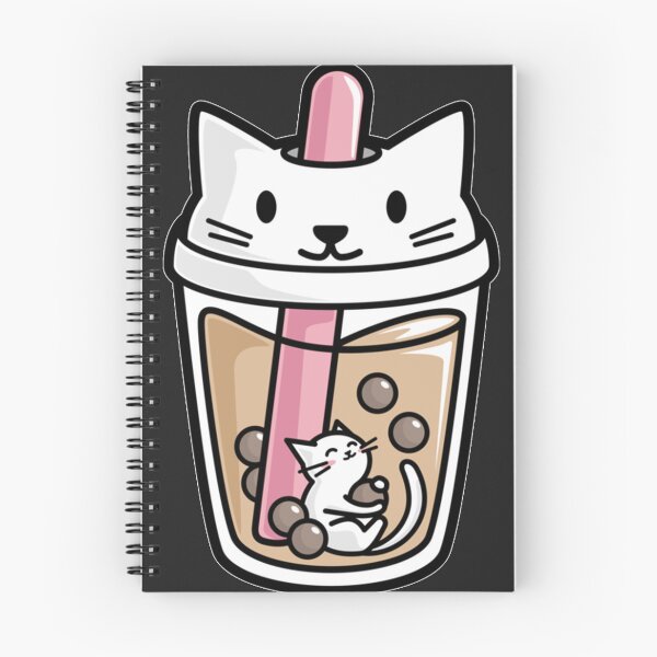 Item preview, Boba Ea Bubble Ea   Cute Kawaii White Cat   designed and sold by xqklwnyqv.