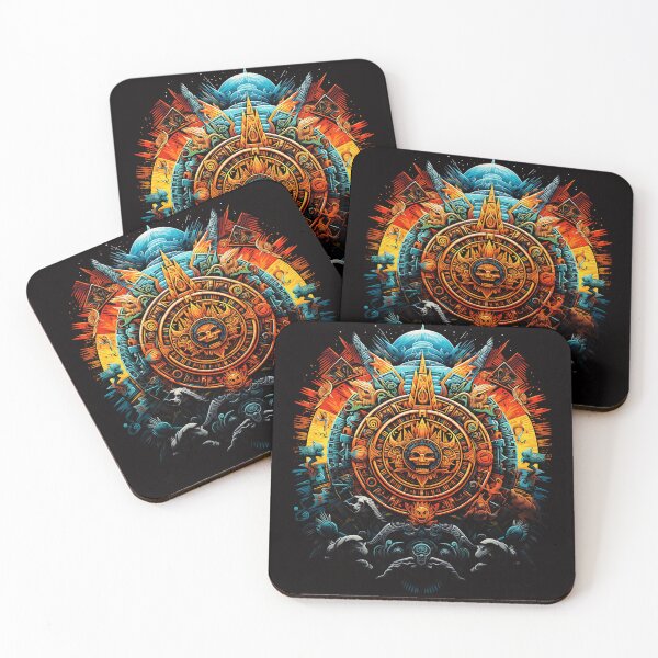Item preview, Aztec Style Art / Design designed and sold by Lucy Goosy Art.