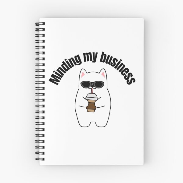 Item preview, minding my business designed and sold by DesignbyMorena.