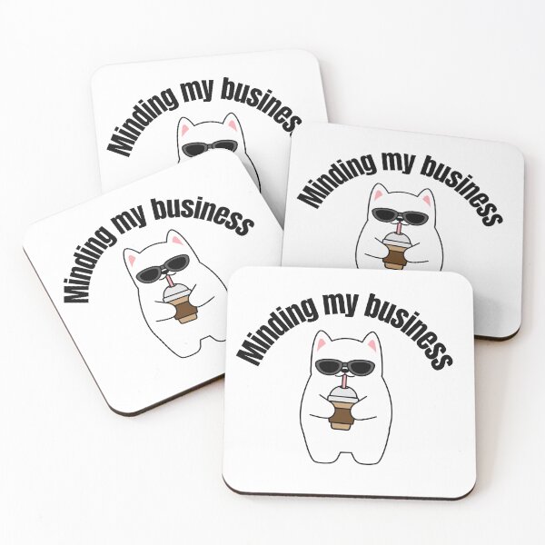 Item preview, minding my business designed and sold by DesignbyMorena.