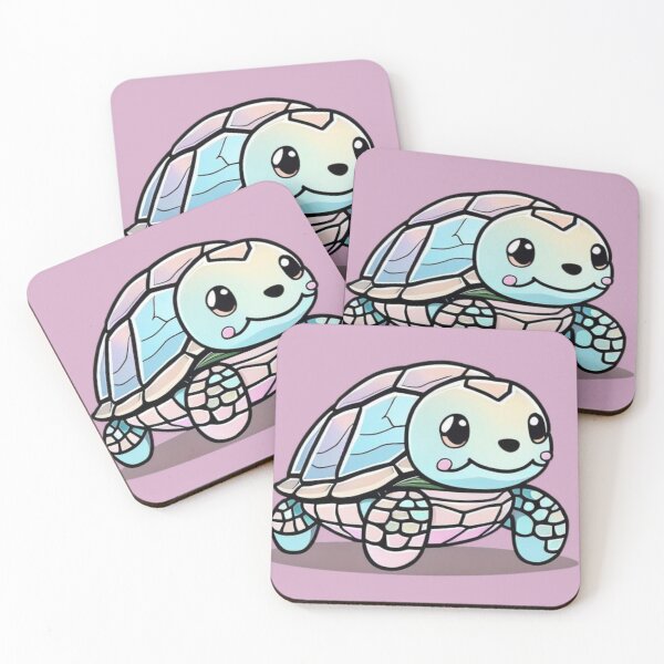 Item preview, Charming Turtle Paradise - Cute Sticker Design designed and sold by hallwell.