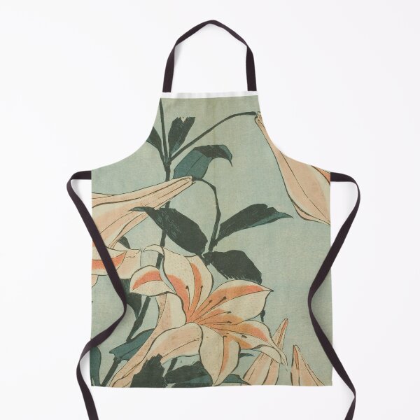 Item preview, Lilies, Japanese Ukiyo-e Print designed and sold by gliyj.